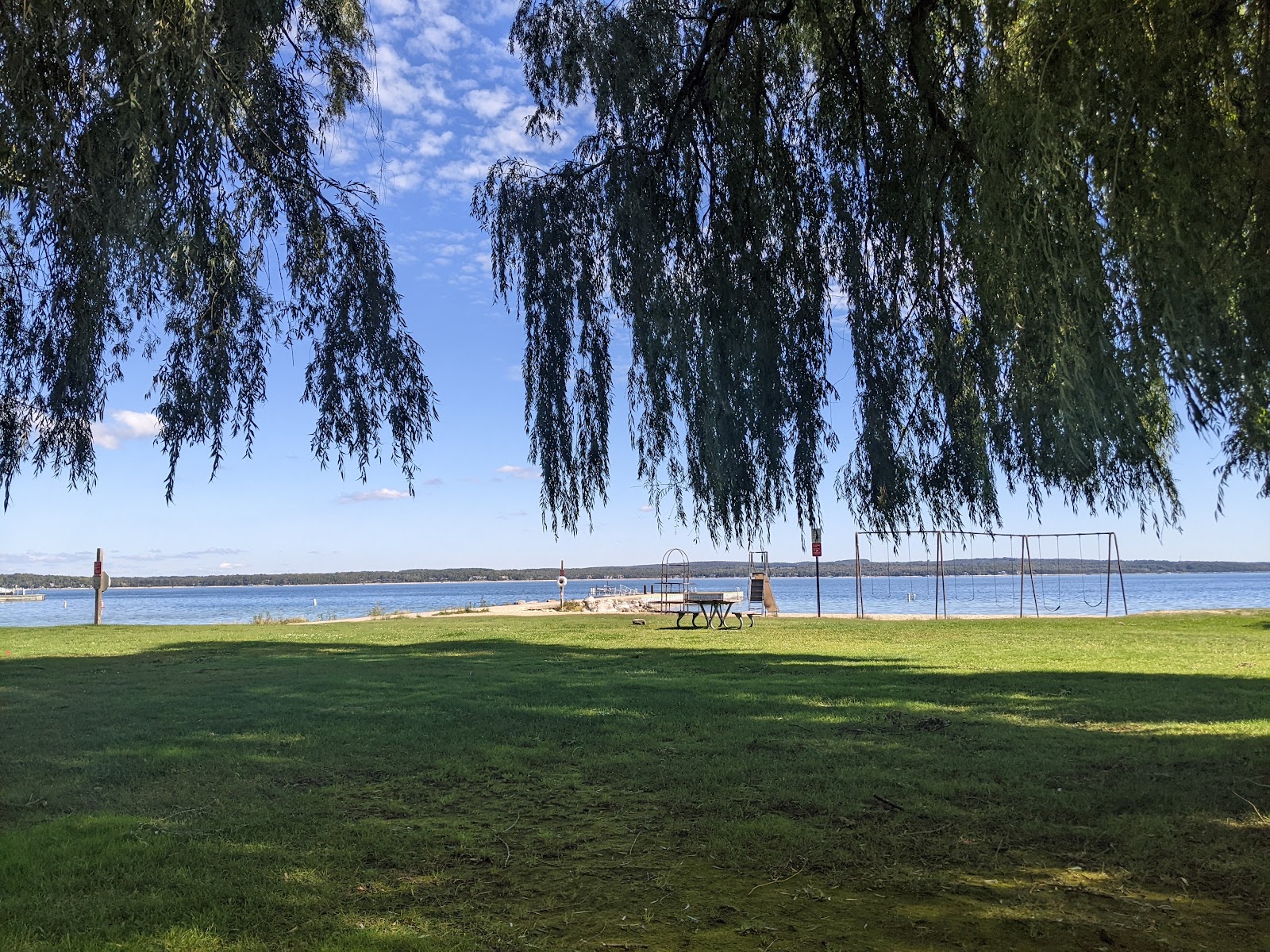 Ferry Beach Park in Charlevoix