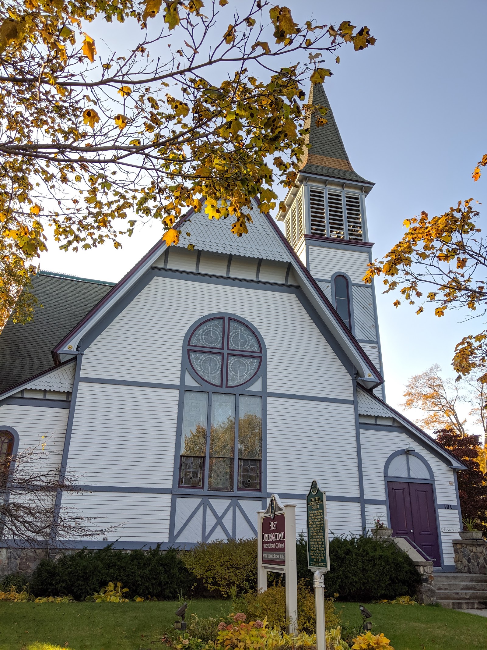 First Congregational Church in Charlevoix
